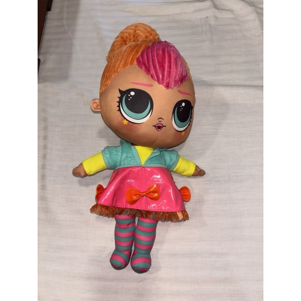L.O.L Surprise ! "NEON Q.T " Huggable , Big Eyed Doll‎ 16" Plush Doll 2020